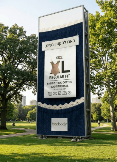 המחטב – שלט חוצות
